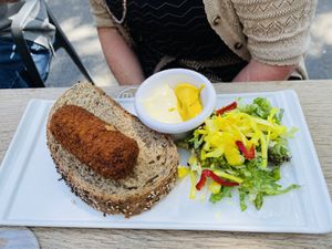Net een kroket broodje at Tati in Nijmegen