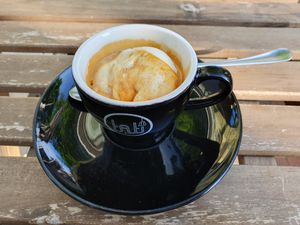Affogato without whipped cream at Tati in Nijmegen