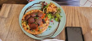 Pita falafel at Tati in Nijmegen