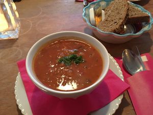 Warm soup at Tati in Nijmegen