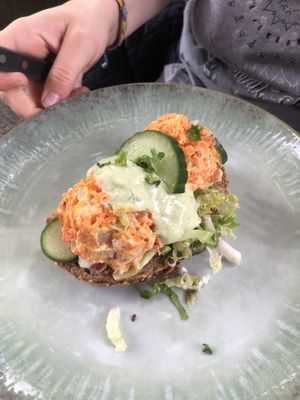 zalmtartaar  at Tati in Nijmegen