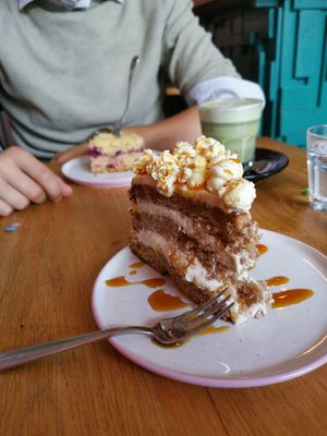 Banaoffe taart,, love it! at Tati in Nijmegen