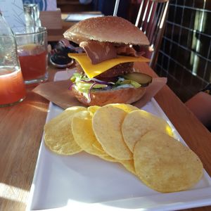 Beyond Meat burger at Tati in Nijmegen