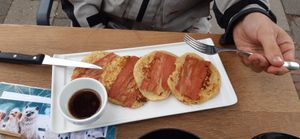 Bacon pancakes at Tati in Nijmegen