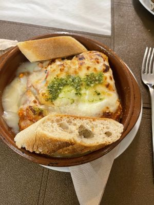 Lasaña  at Madeiro in Ourense