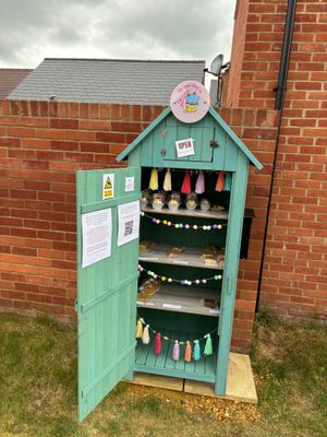 Great display of cakes and blondies etc
24/05/2025 at The Cake Shed by Twirling Narwhal Bakery   in Wallingford
