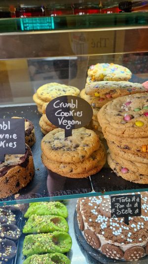 Very tasty vegan cookie at Nuts in Catania