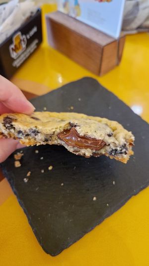 Filled cookie at Nuts in Catania