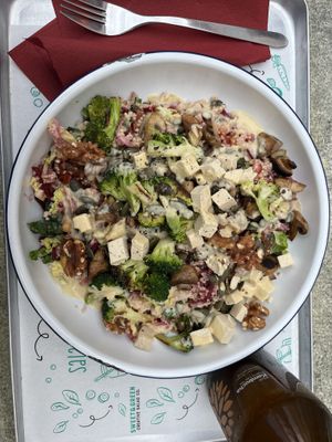 Vegan vegetable bowl  at Sweet & Green in Novi Sad