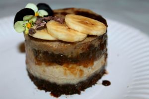 Organic Raw Banoffee at Organic Livity - Brick Lane in East London