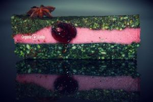 The Eye of Horus Entremet
 at Organic Livity - Brick Lane in East London