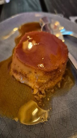 Quesillo at Hallo Arepa & Bowls in Munich