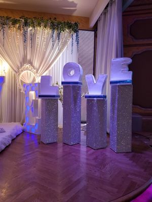 3D love letter cake very Amazing at Rose Valley Cakes in Queens