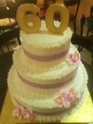 Sixty year birthday  at Rose Valley Cakes in Queens