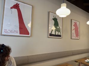 Dumb posters about animals  at MUKU in Sendai