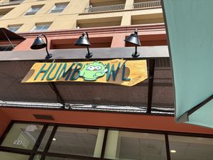 Front sign  at Humbowl  in San Rafael