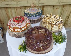 Wedding cake. at Kind Cakes Mean Bakes in Bristol