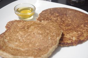 Vegan pancakes at Dodo Bon Pan Cafe in Panama City