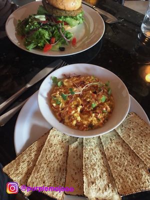 Vegan eggs  at Dodo Bon Pan Cafe in Panama City
