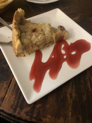 Tarta vegana at Cafe Atelier in Salamanca