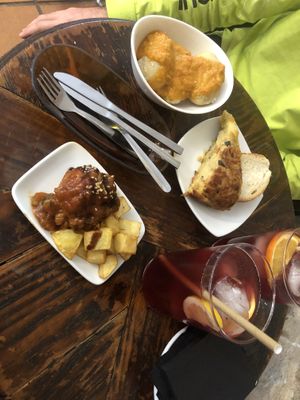 Tapas at Cafe Atelier in Salamanca