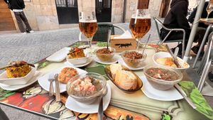   at Cafe Atelier in Salamanca