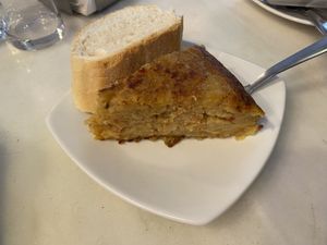 Tortilla   at Cafe Atelier in Salamanca