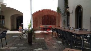 Innenhof at Hinterhofküche in Linz