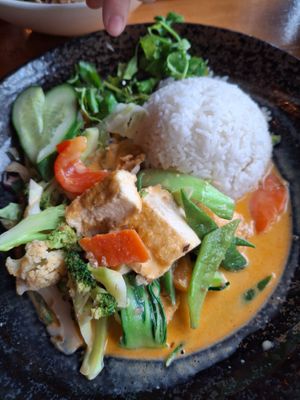 Red Curry with Tofu at Viet Nam & Sushi Bar F-Hain  in Berlin