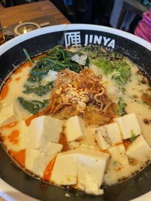 Creamy vegan   at JINYA Ramen Bar in Kennesaw