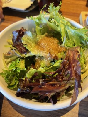 Side salad  at JINYA Ramen Bar in Kennesaw
