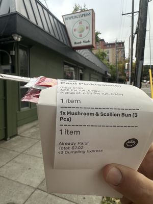 $5 for the item itself    at Dumpling Express  in Berkeley