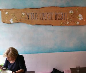 decoration at Zarah's Gschmackeria in Kempten