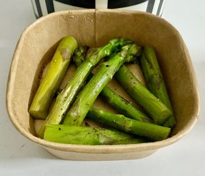 Grilled asparagus  at Krave  in Dubai