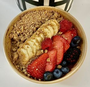 Açai bowl at Krave  in Dubai