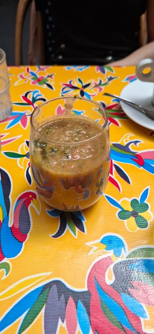 Gaspacho at Cantine Reine Cargo  in Bordeaux