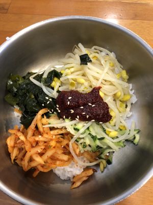   at Woojung Dolsot Bibimbap Seomyeon in Busan