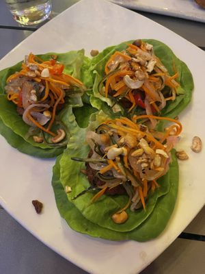 Lettuce wraps  at Cup Cafe in Tucson