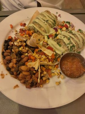 Vegan tamales  at Cup Cafe in Tucson