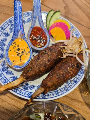 Lemongrass Skewer at House of Seitan - Piwna in Gdansk