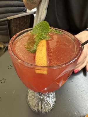 The lemonade of the day was watermelon  at House of Seitan - Piwna in Gdansk
