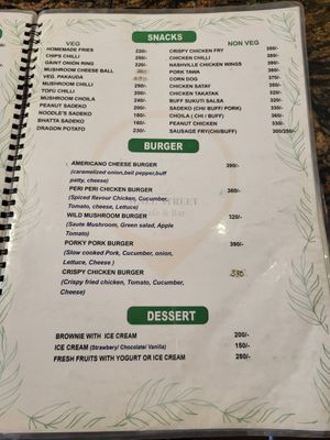  at Wall Street Cafe & Bar in Pokhara