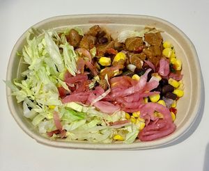 Small soya chilli bowl with coriander rice  at Tortilla - Circle Mall in Dubai