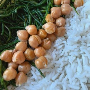 chickpea salad at La Reverie in Ravenna