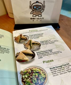 Menu  at NYC Vegan Bistro in Brooklyn