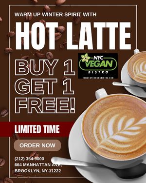  at NYC Vegan Bistro in Brooklyn