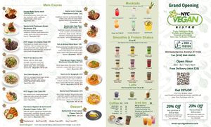  at NYC Vegan Bistro in Brooklyn