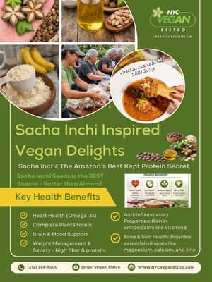  at NYC Vegan Bistro in Brooklyn