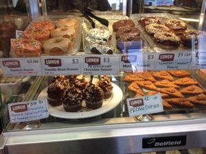 Bakery items at LUNCH Cafe and Eatery in Fairbanks