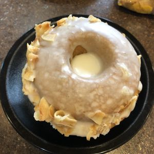 coconut maple donut at LUNCH Cafe and Eatery in Fairbanks